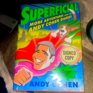 SIGNED Andy Cohen book
